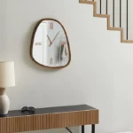 Wall Clock CASTALLA 45 cm Dark Brown