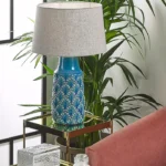 Table Lamp THAYA Ceramic Blue