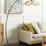 Floor Lamp MERRICA Metal Black