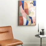 Canvas BITETTO Feminine Motif 63 x 99 cm Multicolour