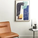 Canvas FRISA Abstract Motif 63 x 99 cm Multicolour