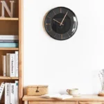Wall Clock DAROCA 34 cm Black