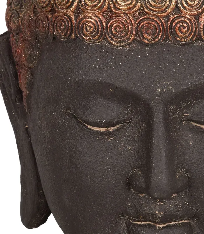 Figurine Buddha CARUM Ceramic Black - Image 3