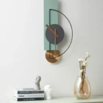 Wall Clock CEVINS 31 cm Metal Light Green